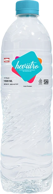 HEVIITRO air demineral botol 1.500 ml