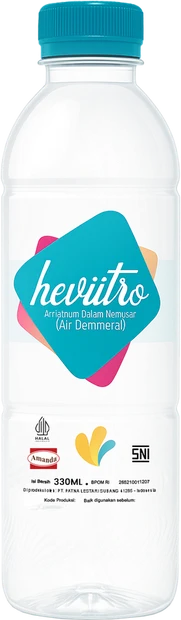 HEVIITRO air demineral botol 330 ml